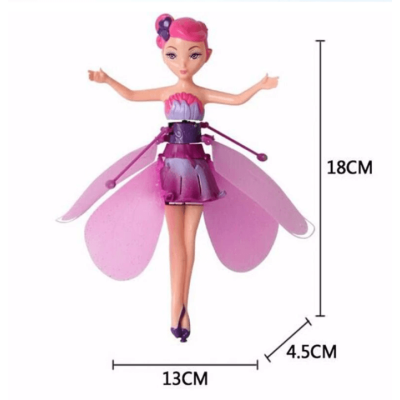 Летяща сензорна фея, играчка за момиче, 18 х 13см