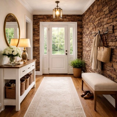 Тапет пано 3D тъмно-кафяви камъни C22, самозалепващи, 70 х 77см Тапет пано 3D тъмно-кафяви камъни C22, самозалепващи, 70 х 77см