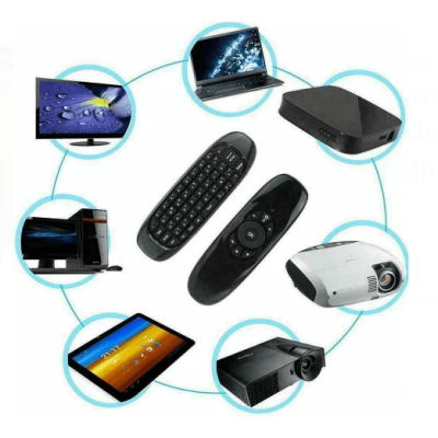 Въздушна мишка и клавиатура Air Mouse за Smart TV, PC, TVBOX, LAPTOP