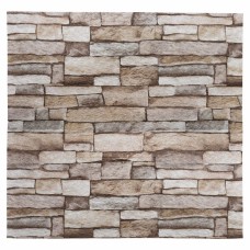 Тапет 3D тухли капучино C1, самозалепващo пано, 70 х 77см