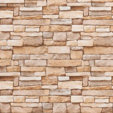 Тапет 3D тухли капучино C1, самозалепващo пано, 70 х 77см