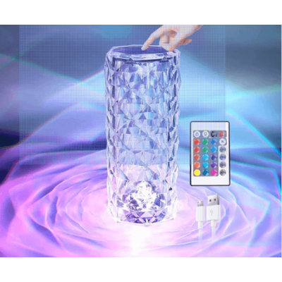 Настолна сензорна лампа Rose Diamond