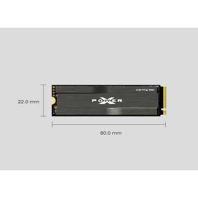 SSD Silicon Power XD80 | 1Tb | M.2 PCIe NVMe