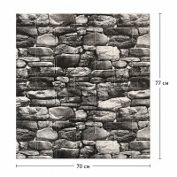 Тапет 3D камъни C25, самозалепващи, 70 х 77см, PE пяна