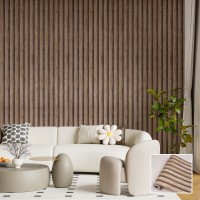 Ролков тапет дърво  WPC, 10м х 53см, самозалепващ, миещ