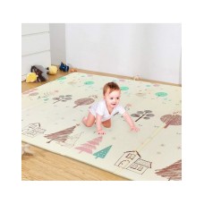 Детски килим за игра, двулицев, термоизолиращ, XPE пяна