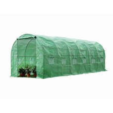 Оранжерия тунелна, UV фолио, 6/3/2 метра, 12 прозореца