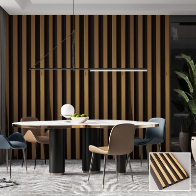 3D декоративни панели, 290х20см, WPC, GOLD 3D декоративни панели, 290х20см, WPC, GOLD