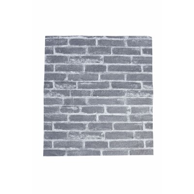 Тапет 3D сиви тухли C8, 70 х 77см, самозалепващи Тапет 3D сиви тухли C8, 70 х 77см, самозалепващи
