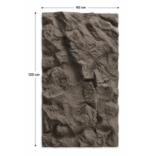 3D декоративни панели PU камък B-4 Volcanic Grey, стенна облицовка, 600*1200*60mm
