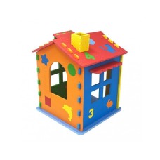 Детска къщичка за игра пъзел 77*82*92sm Детска къщичка за игра пъзел 77*82*92sm