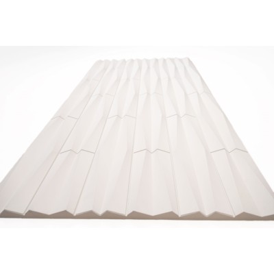 3D Стенен панел 120*60*2.5см, E004, Hanyu White