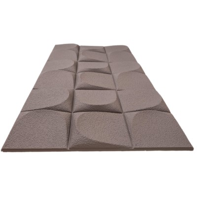 3D Стенен панел 120*60*2.5см, E003, Elegant Black, външен и вътрешен монтаж