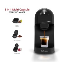 Кафемашина мултикапсулна Rohnson R-98046 Black 3 in 1