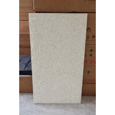 Декоративен панел за стени PU камък G005, 60*120*1.8см, бял