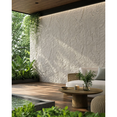 Декоративен панел 3D камък A009 , 60*120*3см, Cement Grey, PU