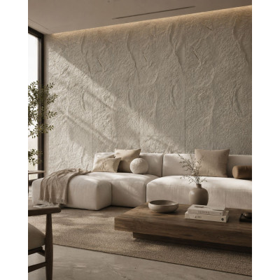 Декоративен панел 3D камък A009 , 60*120*3см, Cement Grey, PU