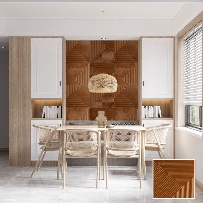 Тапет самозалепване бронз QD-6706, 10 броя , 50*50см