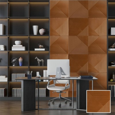 Тапет самозалепване бронз QD-6706, 10 броя , 50*50см