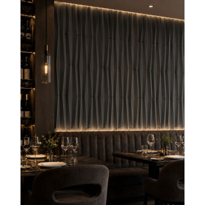 3D Стенен панел 120*60*2.5см, E004, Elegant Black 3D Стенен панел 120*60*2.5см, E004, Elegant Black