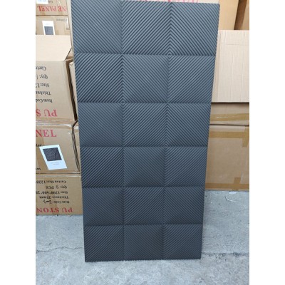 3D Стенен панел 120*60*2.5см, E009, външен и вътрешен монтаж, Elegant Black