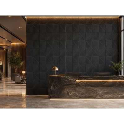 3D Стенен панел 120*60*2.5см, E009, външен и вътрешен монтаж, Elegant Black 3D Стенен панел 120*60*2.5см, E009, външен и вътрешен монтаж, Elegant Black