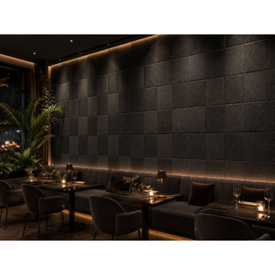 3D Стенен панел 120*60*2.5см, E009, външен и вътрешен монтаж, Elegant Black 3D Стенен панел 120*60*2.5см, E009, външен и вътрешен монтаж, Elegant Black