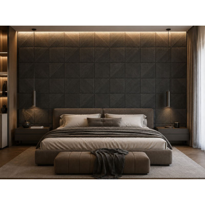 3D Стенен панел 120*60*2.5см, E009, външен и вътрешен монтаж, Elegant Black 3D Стенен панел 120*60*2.5см, E009, външен и вътрешен монтаж, Elegant Black