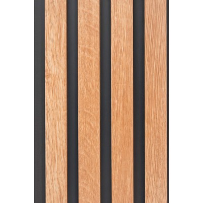 3D декоративен панел, 260х16см, WPC4, M-026, натурален дъб