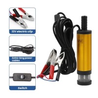 Електрическа помпа за източване на гориво, бензин, дизел, течности, 12L/Min, 16mm