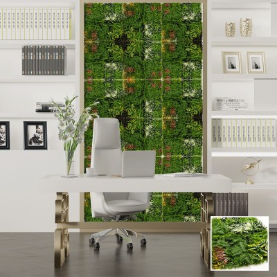 Декоративен панел с изкуствени растения Pink Gardenia - E003 |100 х 100см | декор за стени |тавани Декоративен панел с изкуствени растения Pink Gardenia - E003 |100 х 100см | декор за стени |тавани