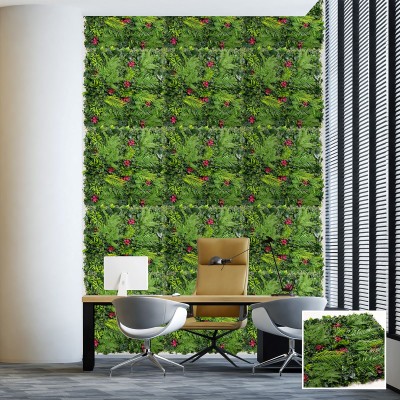 Декоративно изкуствено пано с растения Phoenix Tail - E004 | 100 х 100 см|стени|тавани Декоративно изкуствено пано с растения Phoenix Tail - E004 | 100 х 100 см|стени|тавани