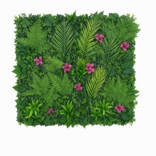 Декоративно изкуствено пано с растения Phoenix Tail - E004 | 100 х 100 см|стени|тавани