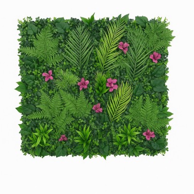 Декоративно изкуствено пано с растения Phoenix Tail - E004 | 100 х 100 см|стени|тавани Декоративно изкуствено пано с растения Phoenix Tail - E004 | 100 х 100 см|стени|тавани