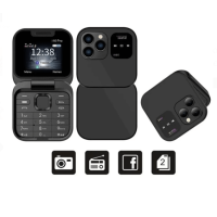 Мини сгъваем телефон i16 Pro| Dual sim Nano| Micro SD|1000 mAh