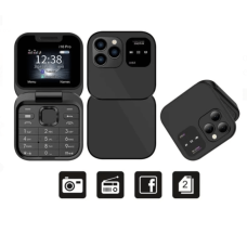 Мини сгъваем телефон i16 Pro| Dual sim Nano| Micro SD|1000 mAh
