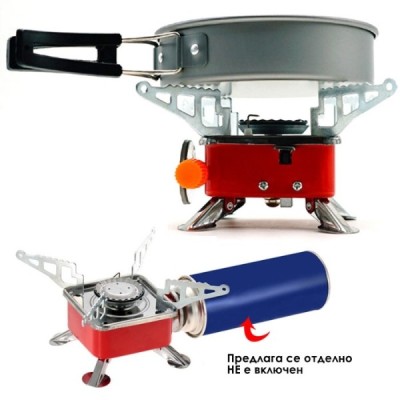 Преносим къмпинг газов котлон KOVAR K-202 Преносим къмпинг газов котлон KOVAR K-202