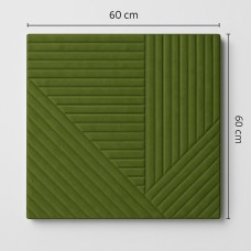 Меки велурени 3D пана 60*60см*7мм|самозалепващ, облицовки, мебели, стени и тавани