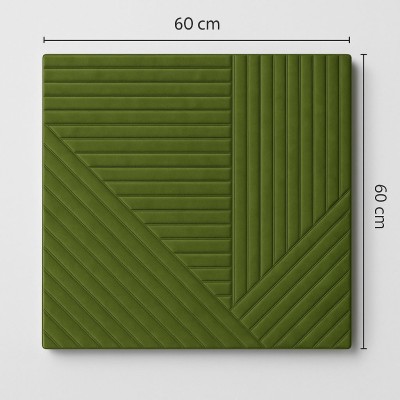 Меки велурени 3D пана 60*60см*7мм|самозалепващ, облицовки, мебели, стени и тавани