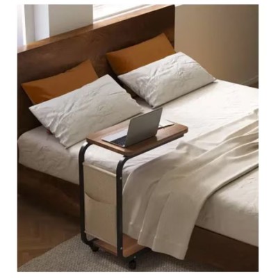 Помощна маса Мира BJ-4, два плота, джоб за съхранение, мобилна, 45*30*65см