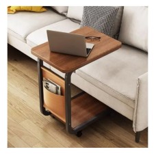 Помощна маса Мира BJ-4, два плота, джоб за съхранение, мобилна, 45*30*65см