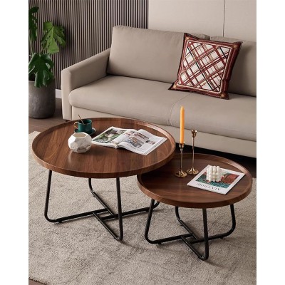 Комплект 2 броя маси за хол и кафе Нордик Комплект 2 броя маси за хол и кафе Нордик