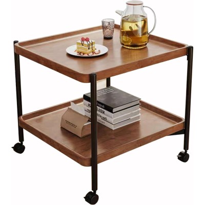 Помощна маса на колела Нова BJ-48, 2 плота 40*40см