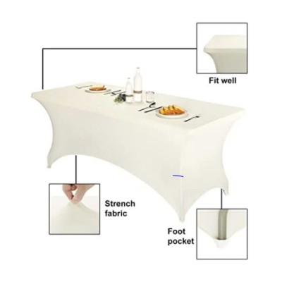 Еластична покривка за кетъринг маса 180*75см