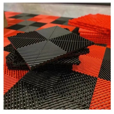 Модулна подова настилка за гаражи, 40*40*1.8см