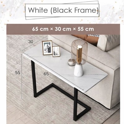 Помощна маса за диван BJ-25, мраморен плот, 65*30см