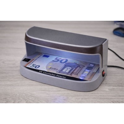 UV детектор за фалшиви банкноти AL-09| преносим| презареждаема батерия