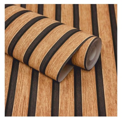Ролков тапет 3D вертикални летви Норда UGG234001, 10м*53см, самозалепващ, дъб