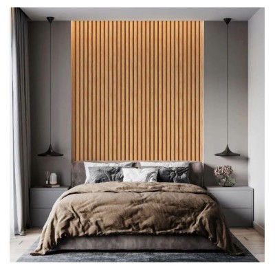 Ролков тапет 3D вертикални летви Норда UGG234001, 10м*53см, самозалепващ, дъб