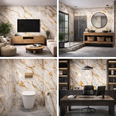 Мраморен 3D самозалепващ ролков тапет 90619D1, 3м*1.2м